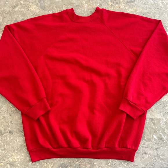 Vintage 90s Ultra Fleece Blank Sweater Men Sz XXL - Picture 1 of 3